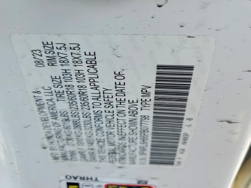 2023 HONDA ODYSSEY EXL EXL 13