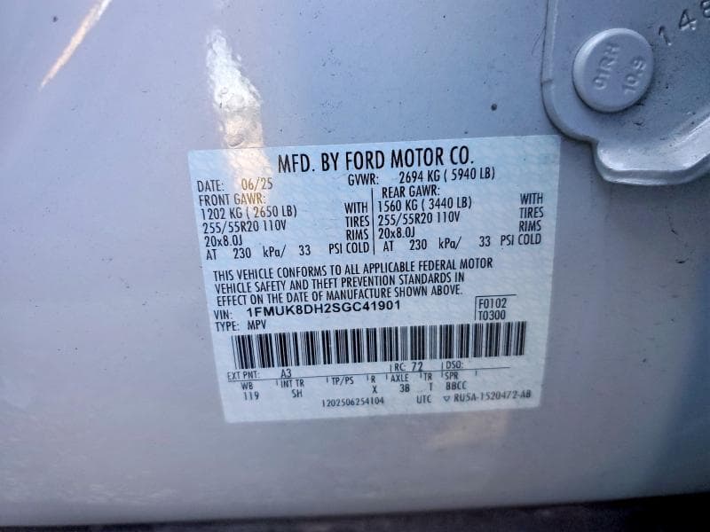 2025 FORD EXPLORER ACTIVE 13