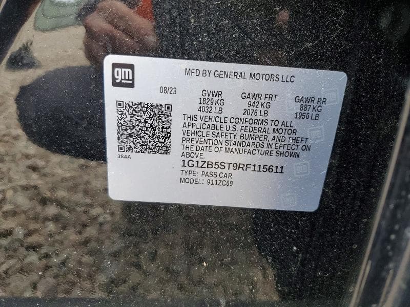 2024 CHEVROLET MALIBU LS LS 12