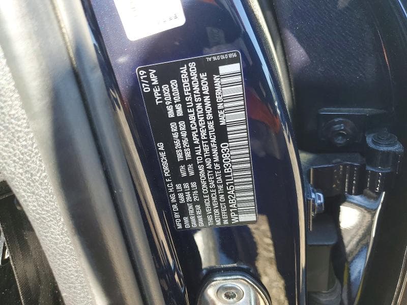 2020 PORSCHE MACAN S S 13