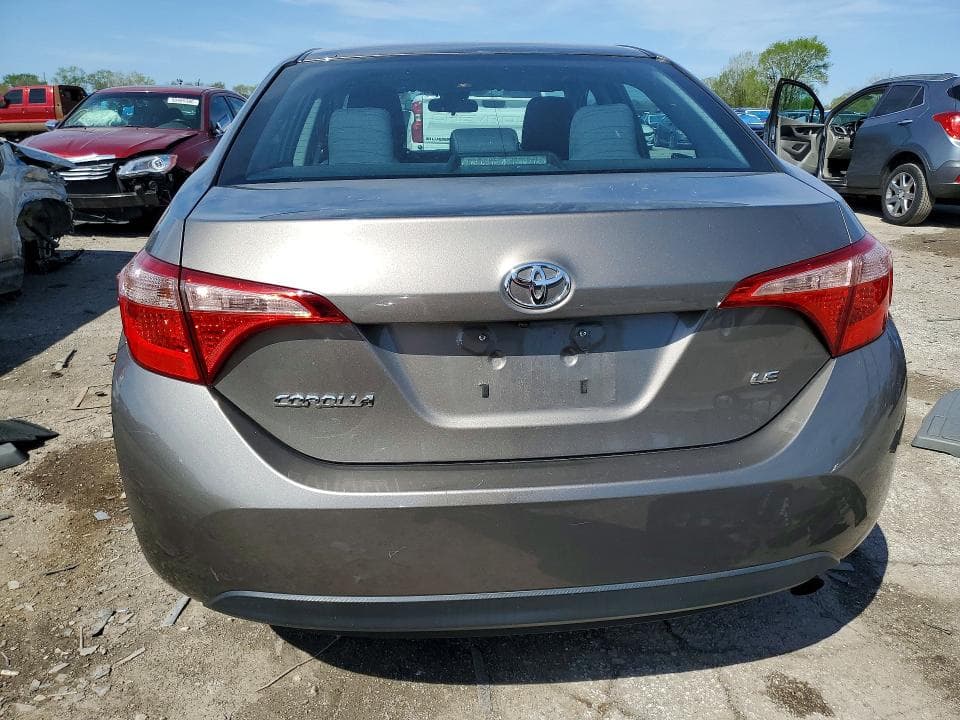 2017 TOYOTA COROLLA 6