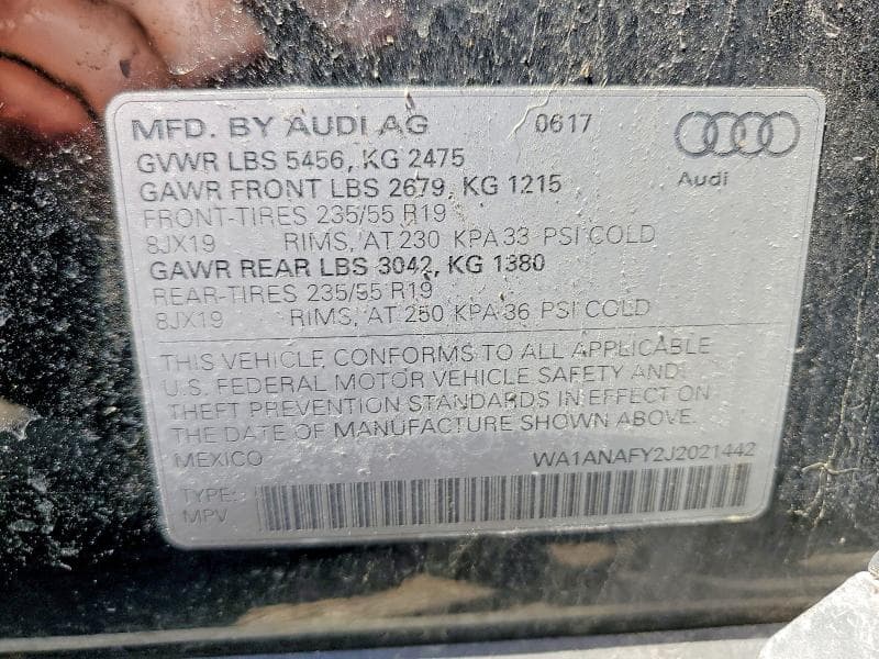 2018 AUDI Q5 PREMIUM 13