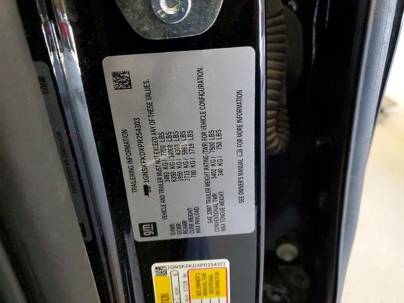 2023 CHEVROLET SUBURBAN K1500 PREMIER K1500 PREMIER 14