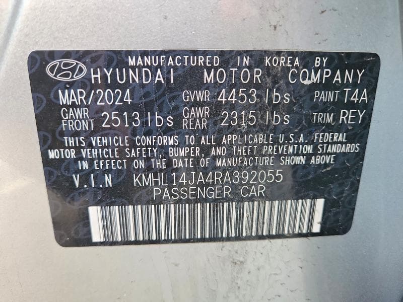 2024 HYUNDAI SONATA SEL 12