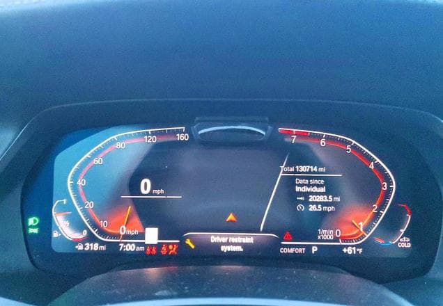 2020 BMW X7 XDRIVE40I XDRIVE40I 9