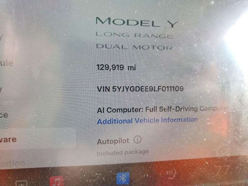 2020 TESLA MODEL Y 9