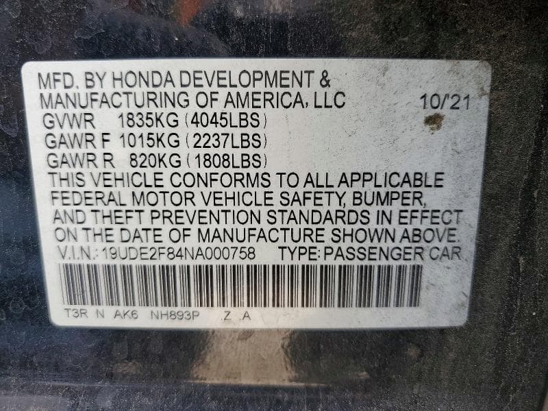 2022 ACURA ILX PREMIUM A-SPEC 13