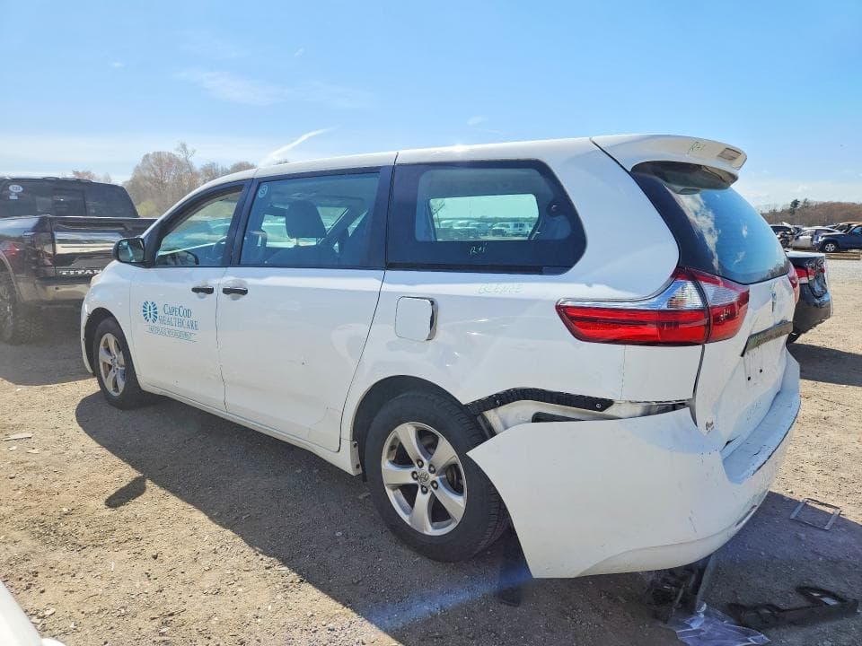 2017 TOYOTA SIENNA L 7-PASSENGER 2