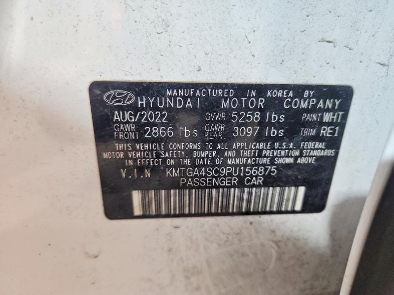 2023 GENESIS G80 SPORT PRESTIGE 12