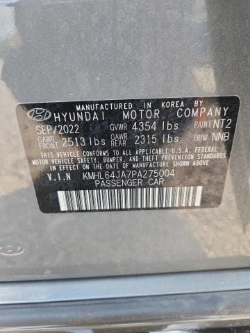 2023 HYUNDAI SONATA SEL SEL 13