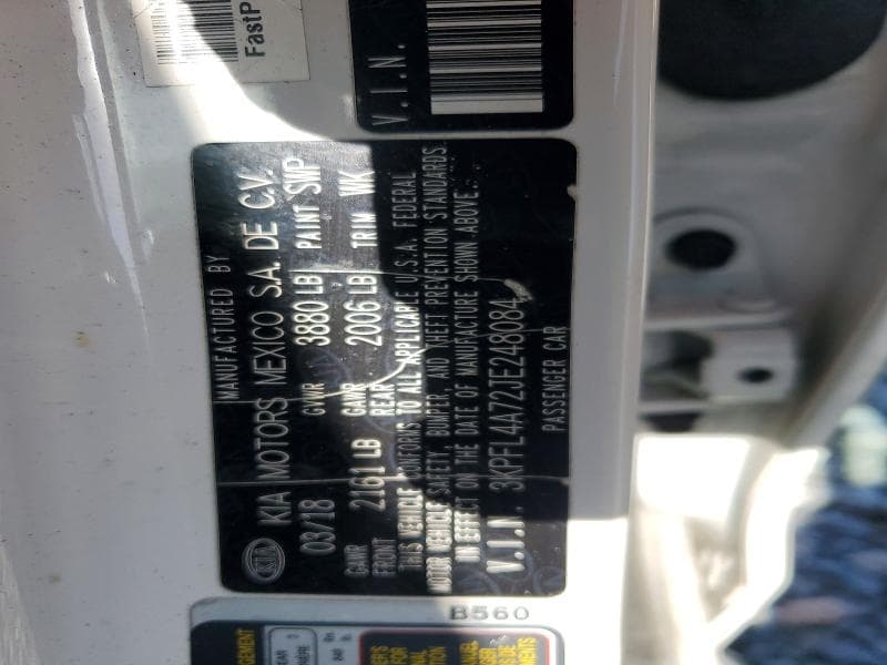 2018 KIA FORTE LXS 13