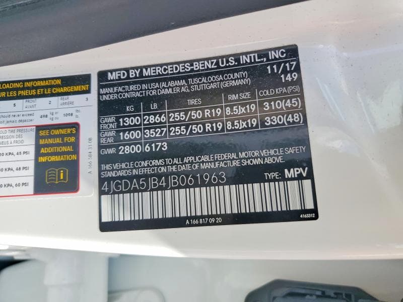 2018 MERCEDES-BENZ GLE 350 13