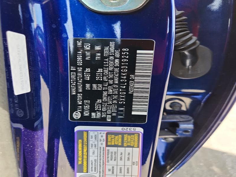2019 KIA OPTIMA S 12