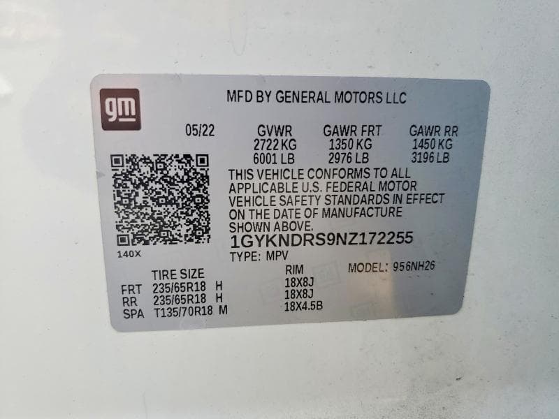 2022 CADILLAC XT5 PREMIUM LUXURY 13