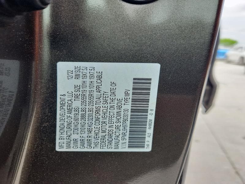 2023 HONDA ODYSSEY ELITE ELITE 13