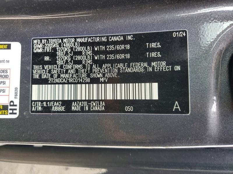 2024 LEXUS NX 250 BASE BASE 13