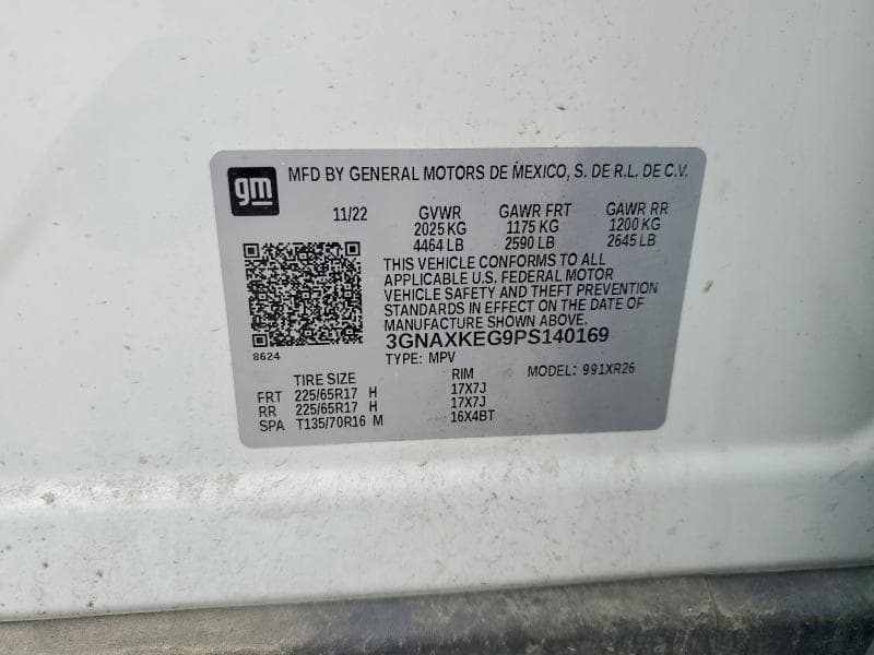 2023 CHEVROLET EQUINOX LT LT 13