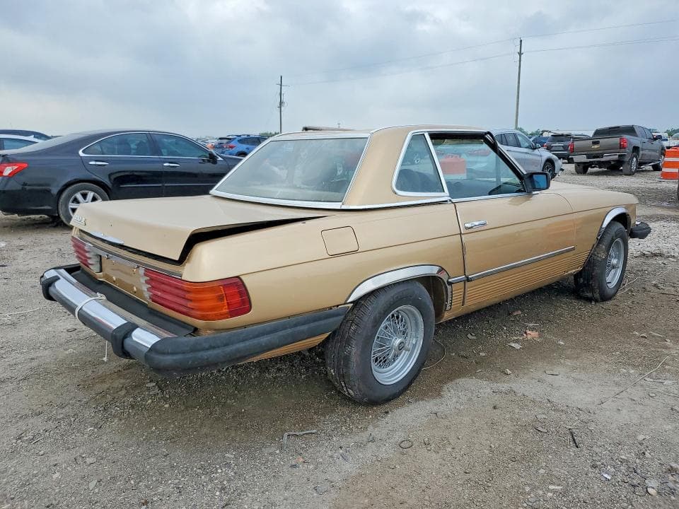 1982 MERCEDES-BENZ 380 SL SL 3