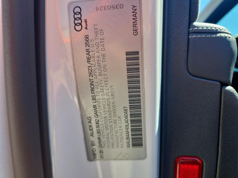 2020 AUDI S4 PREMIUM PLUS 12