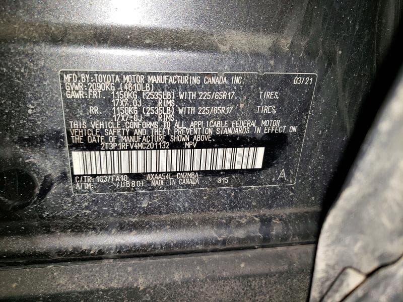 2021 TOYOTA RAV4 XLE XLE 13