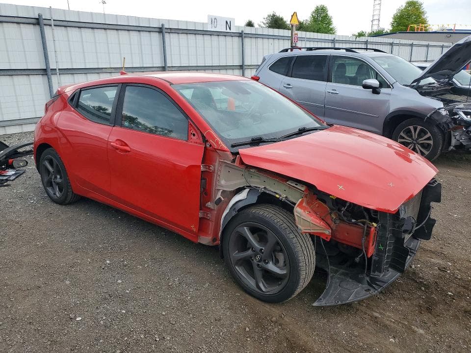 2019 HYUNDAI VELOSTER 2.0L 2.0L 4
