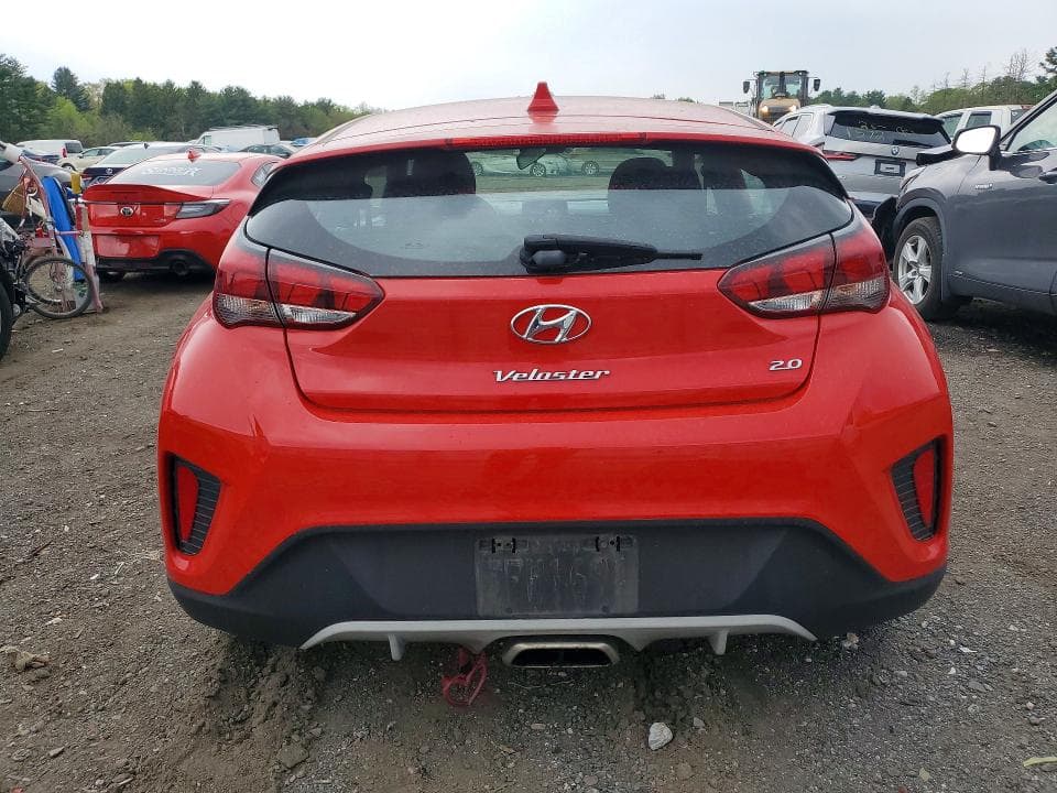 2019 HYUNDAI VELOSTER 2.0L 2.0L 6