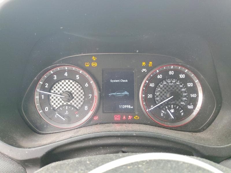 2019 HYUNDAI VELOSTER 2.0L 2.0L 9