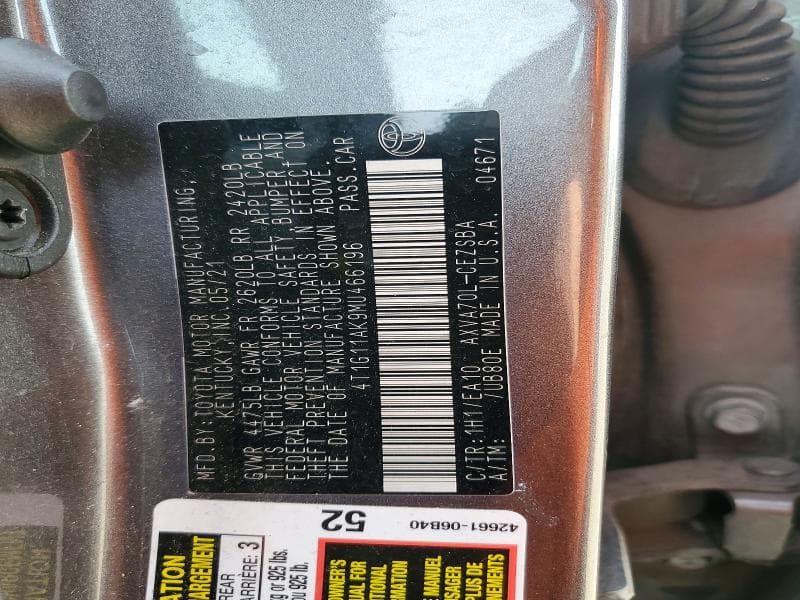 2021 TOYOTA CAMRY SE SE 13