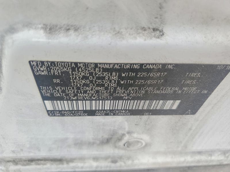 2018 TOYOTA RAV4 XLE XLE 13