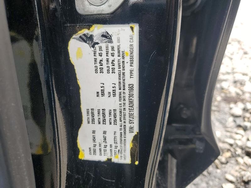 2019 TESLA MODEL 3 13