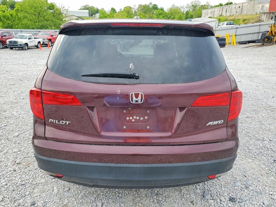 2016 HONDA PILOT EXL 6