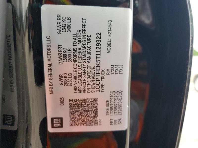 2026 CHEVROLET COLORADO ZR2 ZR2 12