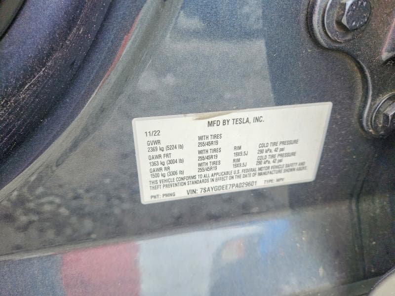2023 TESLA MODEL Y 12