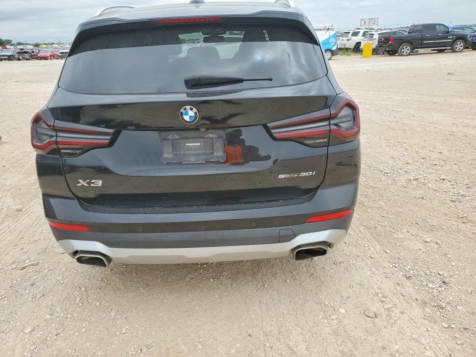 2022 BMW X3 SDRIVE30I SDRIVE30I 6