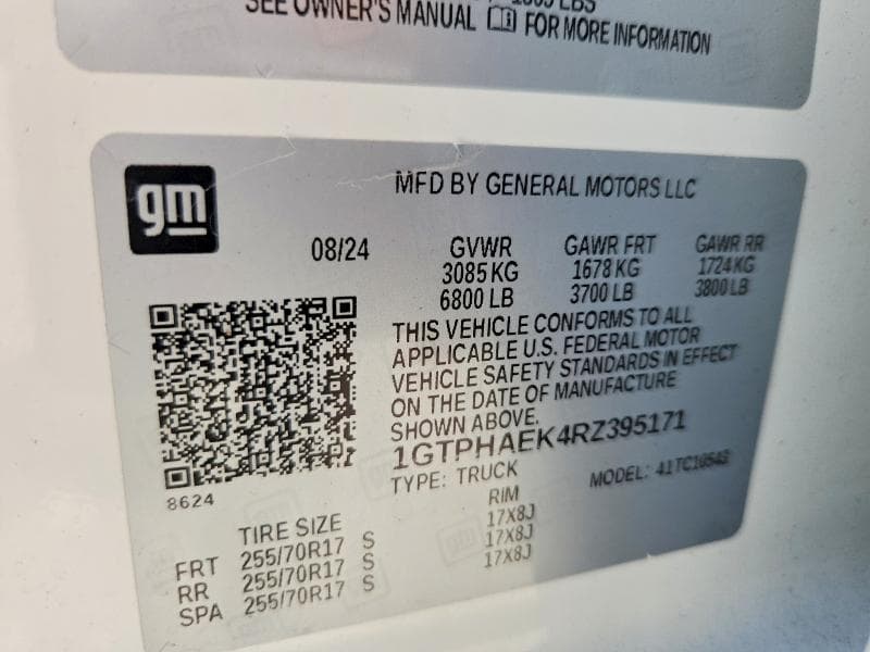 2024 GMC SIERRA C1500 C1500 13
