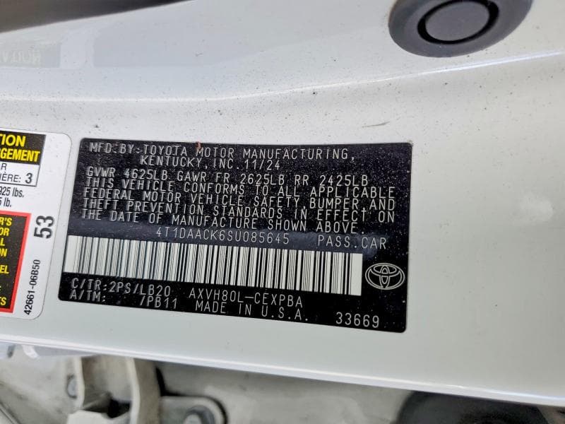 2025 TOYOTA CAMRY XSE XSE 13