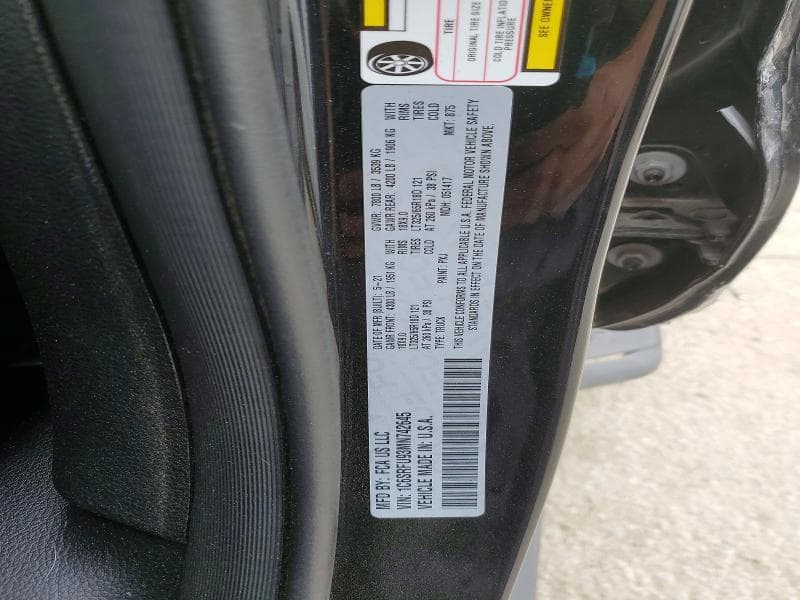 2021 RAM 1500 TRX 12