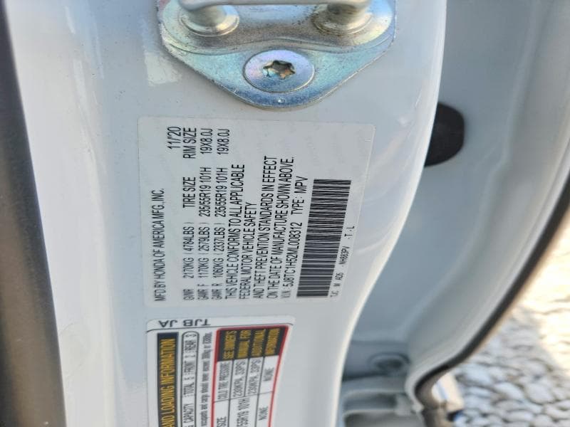 2021 ACURA RDX TECHNOLOGY TECHNOLOGY 12