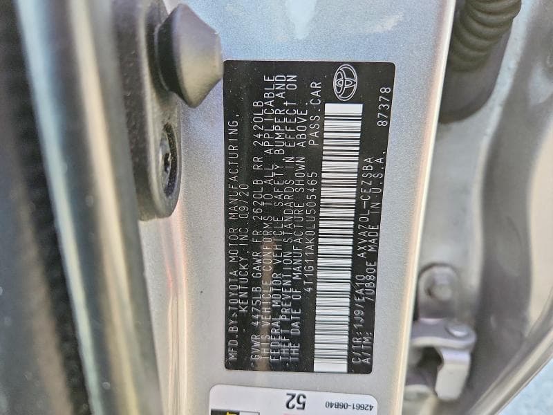 2021 TOYOTA CAMRY SE SE 12
