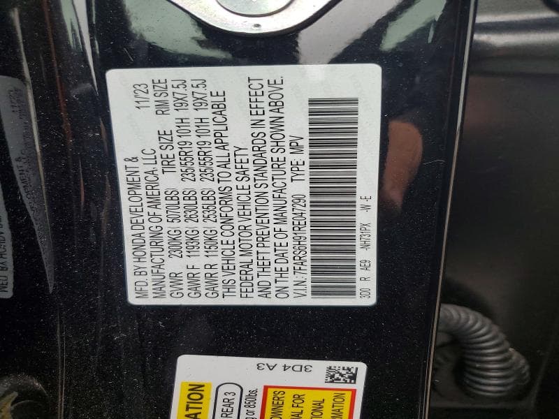 2024 HONDA CR-V SPORT TOURING 13