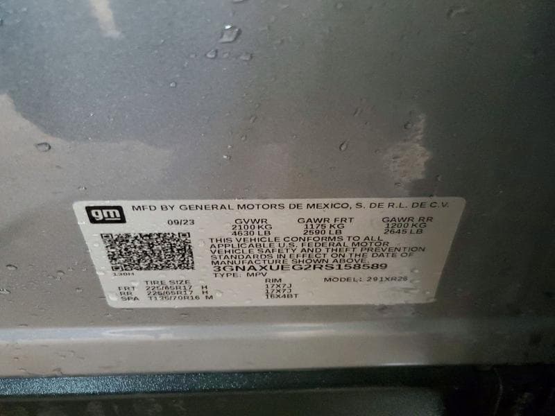 2024 CHEVROLET EQUINOX LT LT 14