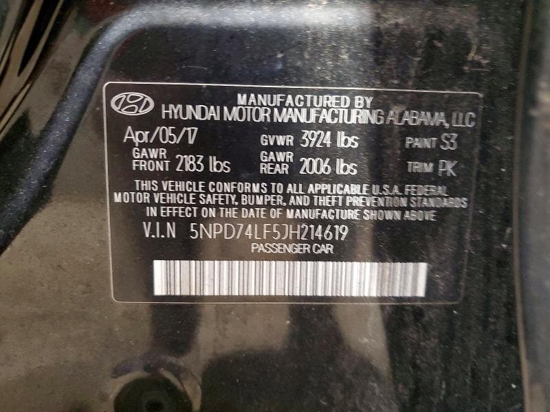 2018 HYUNDAI ELANTRA SE 13