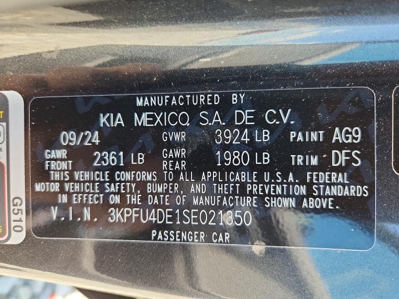 2025 KIA K4 EX 13