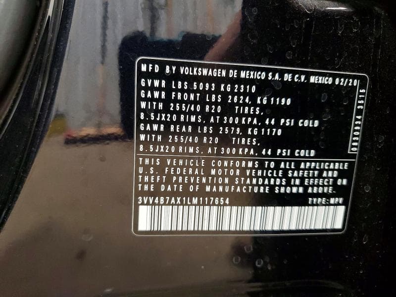 2020 VOLKSWAGEN TIGUAN SEL PREMIUM R-LINE SEL PREMIUM R-LINE 13