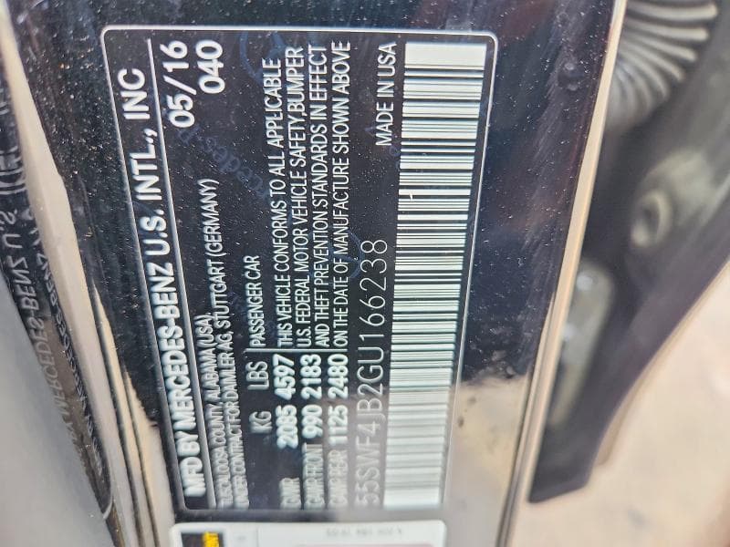 2016 MERCEDES-BENZ C 300 300 12