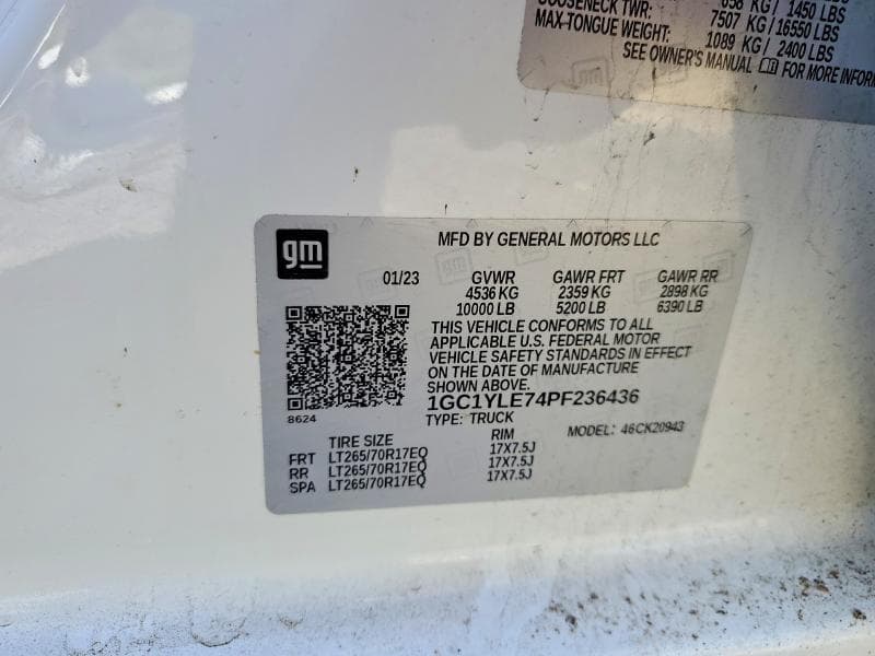 2023 CHEVROLET SILVERADO K2500 HEAVY DUTY 12