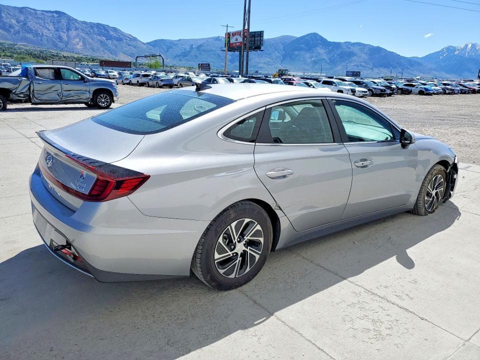 2023 HYUNDAI SONATA HYBRID BLUE BLUE 3
