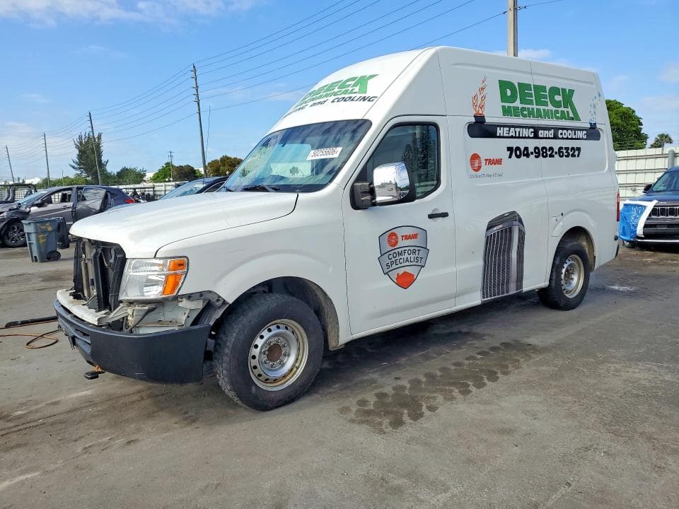 2019 NISSAN NV 2500 CARGO