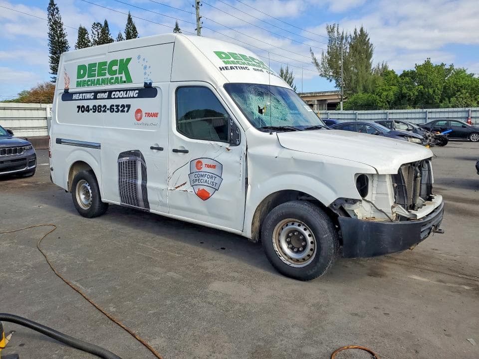 2019 NISSAN NV 2500 CARGO 2500 HD SL 5