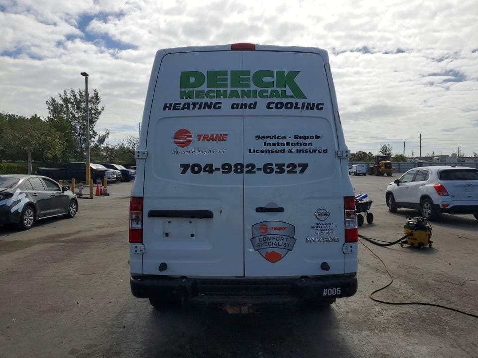 2019 NISSAN NV 2500 CARGO 2500 HD SL 7